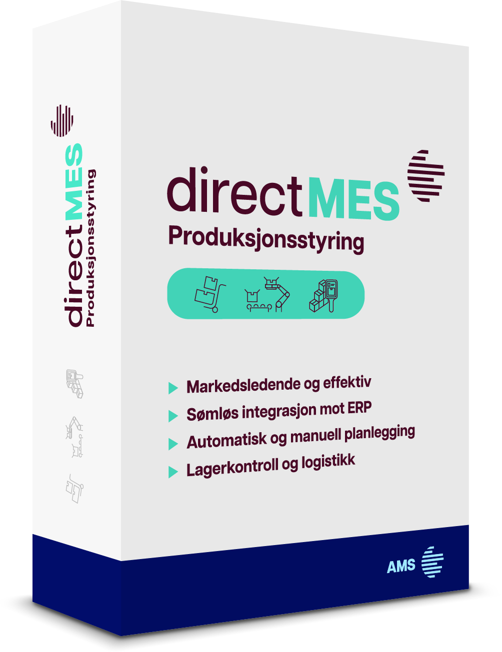 direct MES er en programvare fra AMS, utviklet basert på mer enn 30-års erfaring med produksjonsindustri i Norge og internasjonalt. Vår markedsledende MES-plattform vil sammen med ditt ERP-system gi deg en fremtidsrettet totalløsning, som gjør deg i stand til å videreutvikle og effektivisere din produksjonsbedrift.
