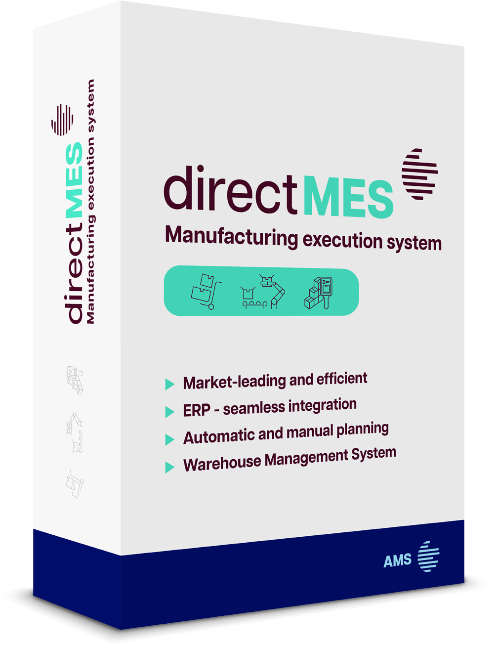 direct MES Manufacturing Execution System from AMS is developed through 35 years of experience in the manufacturing industry worldwide. Integrated with your ERP system, our modern market-leading MES platform provides you with a total solution, enabling you to further develop and streamline your manufacturing business.